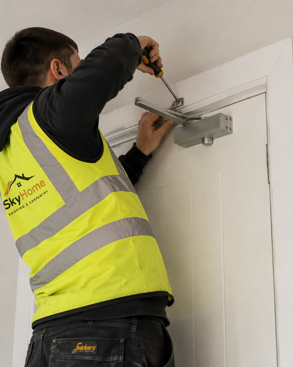 Doors installation and attic services